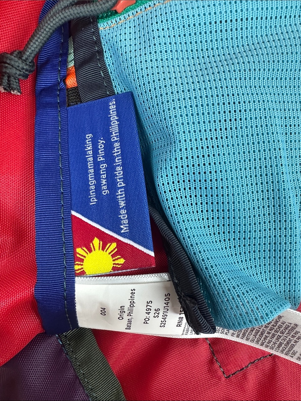 Cotopaxi Batac Del Día 16L Backpack One-of-a-Kind Multicolor Lightweight Daypack - Picture 6 of 7